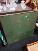 ANTIQUE FOLDING CARD TABLE