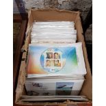 LARGE BOX OF FIRST DAY COVERS