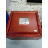 LARGE COIN COLLECTORS BOX AS NEW