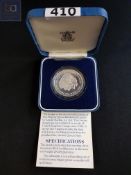 SILVER PROOF COIN - COMMEMORATING THE MARRIAGE OF HRH PRINCE OF WALES AND LADY DIANA SPENCER