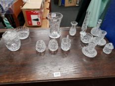 LARGE QUANTITY OF MOSTLY WATERFORD CRYSTAL