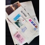 QUANTITY OF MINT ISLE OF MAN STAMPS AND FIRST DAY COVERS