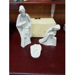 BOXED MIKASA CHINA HOLY NIGHT NATIVITY SET