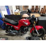 MOTORBIKE LEXMOTO HUNTER E4 RED 50CC - ONLY JUST OVER 3300 KILOMETERS/2000 MILES