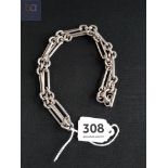 SILVER ALBERT/WATCH CHAIN