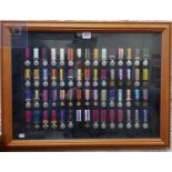 FRAMED MINIATURE MEDALS