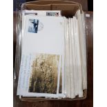 BOX OF FIRST DAY COVERS