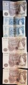 55 BANK OF ENGLAND £10 NOTES AND 4 BANK OF ENGLAND £5 NOTES