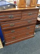 2 OVER 3 EDWARDIAN CHEST OF DRAWERS