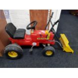 CHILDRENS RIDE ON PEDAL TRACTOR