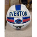 SIGNED EVERTON BALL