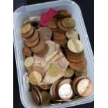 BOX OF COINS