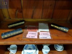 MODEL RAILWAY CARRIAGES AND TICKETS
