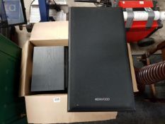 BOXED KENWOOD SPEAKERS