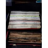 2 CASES OF OLD RECORDS