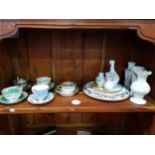 SHELF LOT OF CHINA