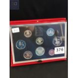 UK PROOF COIN COLLECTION 1986