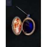 SILVER LOCKET - CHARLES AND DIANA