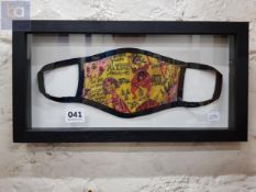 FRAMED GRAYSON PERRY FACE MASK