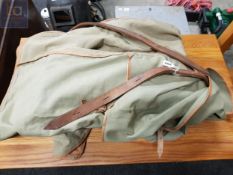 LARGE MILITARY CANVAS BAG