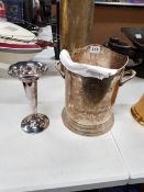 EPNS CHAMPAGNE BUCKET AND EPERGNE