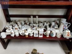 LARGE COLLECTION OF CRESTED WARE