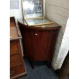 EDWARDIAN CORNER CABINET