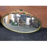 VINTAGE 1940S BARBOLA WALL MIRROR