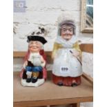 2 STAFFORDSHIRE FIGURES