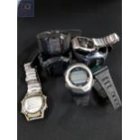BAG OF EARLY DIGITAL WATCHES