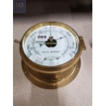 BRASS CASED SHIPS COMPASS
