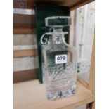 GALWAY CRYSTAL DECANTER