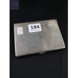 ANTIQUE SILVER CIGARETTE CASE 173G