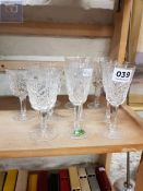 QUANTITY OF WATERFORD GLASSES