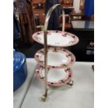 3 TIER VINTAGE CAKE STAND