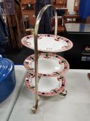 3 TIER VINTAGE CAKE STAND