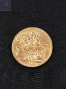 1912 GOLD SOVEREIGN 8G