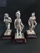 3 MILITARY FIGURES