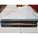 4 BOOKS ON REMBRANDTS WORK