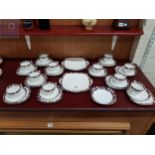 LARGE ROYAL ALBERT TEA SET IMARI PATTERN