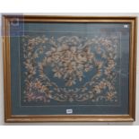 LARGE FRAMED EMBROIDERY