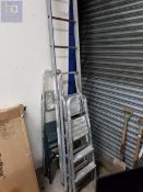 QUANTITY OF STEPS AND LADDERS
