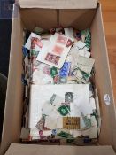 BOX OF STAMPS