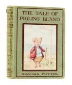 Ɵ POTTER, Beatrix. The Tale of Pigling Bland. Author's Presentation, INSCRIBED. First Edition. 1913.