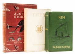 Ɵ KIPLING, Rudyard. (1865-1936). Three Works: First Editions. 1901-1905.