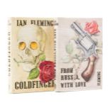 Ɵ FLEMING, Ian. (1908 -1964). From Russia With Love : Goldfinger. First Editions, 1957-1959. (2)