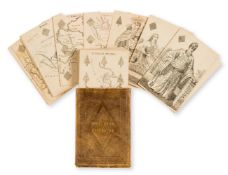 Ɵ Playing Cards.- COURT GAME OF GEOGRAPHY. William and Henry Rock (ca.1838-1855_
