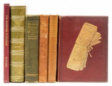 Ɵ KIPLING, Rudyard. (1865-1936). First and later Editions. 1888-1903. (6)