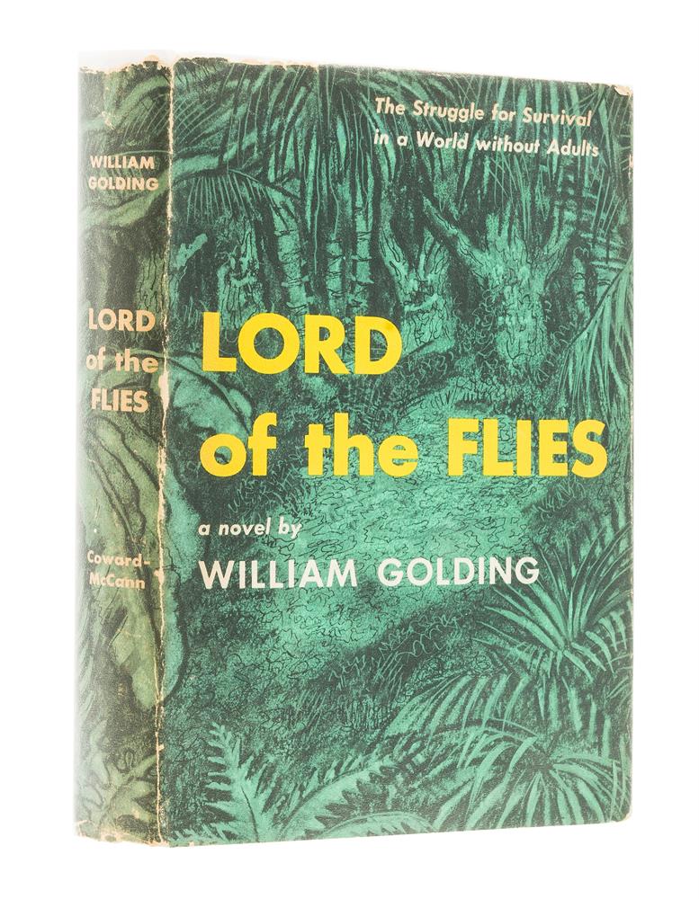 Ɵ GOLDING, W. Lord of the Flies. Author's Presentation. First US. Edition, New York, 1955.