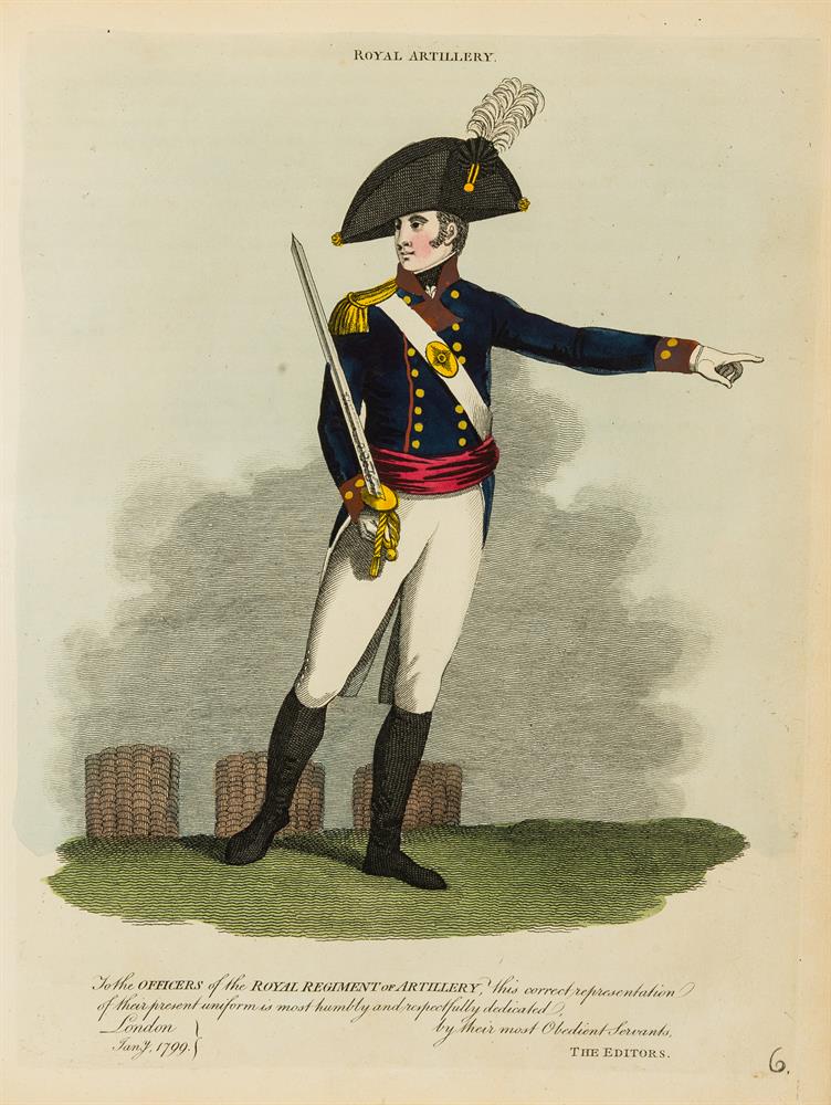 Ɵ Military.- PHILIPS, R. The British Military Library. 2 vol. 1804-1801. - Image 2 of 2